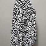 Lou & grey Cheetah Print Terry Sweatshirt Size Large Photo 3