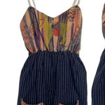 Judith March  Embroidered Mini Dress Photo 0