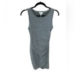 Leith  by Nordstrom ruched body-com Gray Sleeveless dress‎ size XXS Photo 1