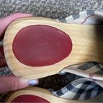Burberry Suede and Wooden Clogs Authentic Photo 7