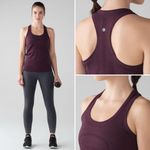 Lululemon  Swiftly Tech Racerback Tank in Marvel/Black Size 6 Photo 4