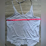 Lululemon Athletica Open Back Tank Powder Blue Yoga Fitness Active Workout Photo 4