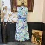 Lilly Pulitzer NWT Shaylee Wrap Midi Dress Blue & White Shell Beach- Sz 16 ๐งก๐ Photo 7