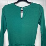 Old Navy  Green Long Sleeve Women's Jumpsuit Size XS Straight Leg Stretch Photo 8