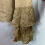 ZARA alpaca wool blend ruffle sleeve lightweight knit sweater size medium Photo 4