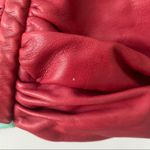 Elie Tahari ππ Red/Berry Leather Bag With Chain and Leather Straps Photo 14