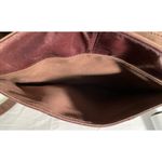 wilson's leather  Pelle Studio Brown Leather Messenger Bag Great Condition Photo 11