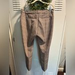 Adrianna Papell sz 8 ankle dress slacks pants with geometric neutral tones print Photo 1