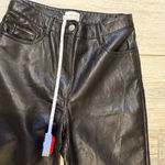 Wilfred Aritzia Straight Leg Leather Pants Photo 3