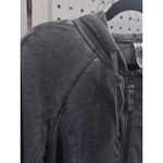 Green Tea  Gray Washed Zip Up Hoodie Sweatshirt Size Small Photo 5