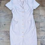 90’s Vintage Valerie Dresses Pure Silk Silk and Linen Blend Pink Size 10 Photo 0