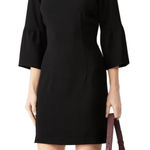WAVERLY GREY Phoebe‎ Bell Sleeve Mini Dress Black NWT XS Photo 0