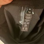 Koral  Playa Mid Rise Textured Mesh Panel Legging in Black- Size Medium Photo 7