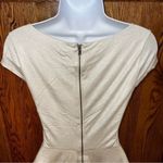 Alice + Olivia Cream Peplum Top Photo 4