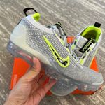 Nike New Air Vapormax 2021 Flyknit 'Wolf Grey Volt' Photo 0
