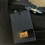 Cavalli Class Cavalli graphic croc Sweatshirt, black unisex size L women’s Size L Photo 13