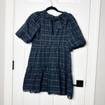 Marie Oliver  XS Wren Midnight Plaid‎ Mini Dress Silk Blend Photo 3