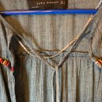 ZARA  Woman Blue 3/4 Length Sleeve Cardigan/Cape Size L Photo 4