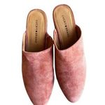 Lucky Brand  Mules Pink Suede Womens Size 11 Photo 0