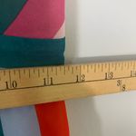 Essue  Multicolor Striped Maxi Dress Rainbow Criss Cross Back Lightweight Photo 5