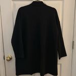 Eileen Fisher Jacket Black Cotton Quilted Blazer Channels Cardigan Size Small Photo 10