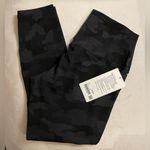 Lululemon NWT  Align High Rise Pants 25” Leggings Camo Print Deep Coal Size 12 Photo 2