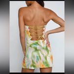 Tiger Mist  Blur Halina Strapless Tube Mini Dress size Medium Photo 10