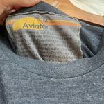 Aviator Nation  rainbow lightening bolt boyfriend T-shirt Photo 7