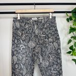 LOGO By Lori Goldstein  Boho Paisley Print Relaxed Straight Leg Pants size 6 Photo 1