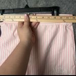 Yazmii Size XL retro 2 piece NWOT pink‎ striped bra top and high waisted shorts Pink Photo 2