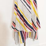 Belle France Tiered Midi Dress White Size L Photo 2