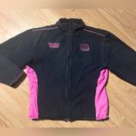 Hendrick Motorsports Dale Jr Black & Pink nascar official jacket ladies Medium Photo 0