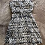 My Michelle  Strapless Fit & Flare Textured Mini Dress Lined Women’s Sz 7 EUC Photo 0
