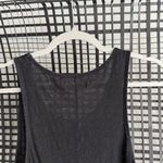 ANINE BING  black linen tank top Photo 5