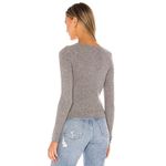 Lovers + Friends NEW  Baxter Cardigan Ribbed Pearl Photo 4