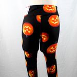 No Boundaries NWT Pumpkin Jack O Lantern Halloween Horror Leggings Size Medium Photo 3