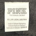 PINK - Victoria's Secret PINK Victoria’s Secret Everyday Black Rhinestone Fleece Cropped Hoodie XS Photo 6