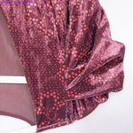 Free People NEW Free‎ People Rosaline velvet floral print Jumpsuit, M Photo 9