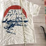 Star Wars UNISEX Retro Max Engine  X wing T-shirt Juniors XS  white cotton NWOT Photo 8