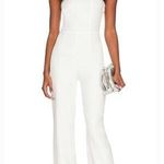 superdown  Keke Strapless Jumpsuit in Ivory Medium Photo 0