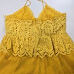 Tularosa Jordina Mini Dress in Cardinal Yellow Large Photo 6