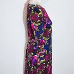 Jessica Howard Colorful Sheath Dress Size 4 Petite Wedding Guest Dress Photo 4