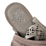 Vince Camuto Like New Leather Rollera Low Wedge Sandals - Wide Width Photo 6