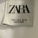 ZARA white jacket Sz M Photo 1