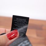 ASOS DESIGN Black V Neck Strappy Back One Piece Swimsuit Size US 6 Photo 3