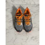ASICS  Womens Duomax TM T2E6N Gray Orange Low Top Running Sneaker Shoes Size 8.5 Photo 1