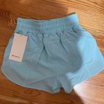Lululemon Lulu Ice Blue track That Shorts Size 6 Photo 1