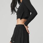 Alo Yoga Black XS cropped whisper cardigan NWT Sold Out Photo 1