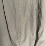 Veronica Beard Colleen Army Green Sleeveless Front Slit Midi Dress Size 4 Photo 10