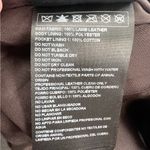 Ba&sh  Leandro Leather shorts brown sz 6 Photo 11